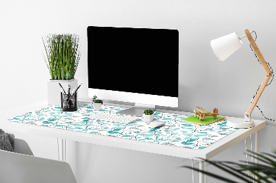 Tapis de bureau Feuilles d'aquarelle