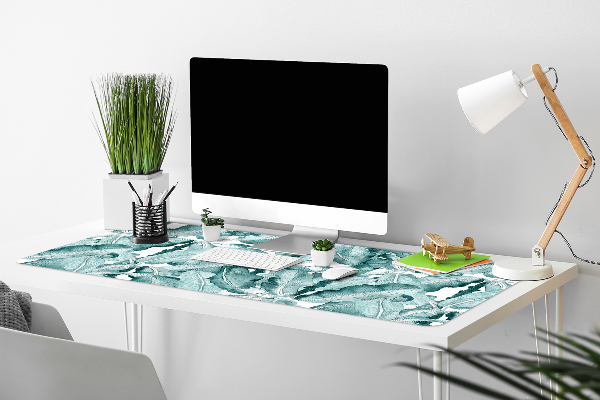 Sous-main bureau Feuilles de banane