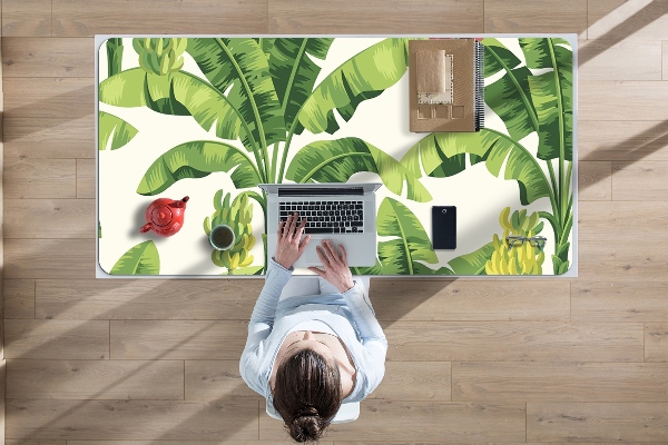 Sous-main bureau Taches de banane