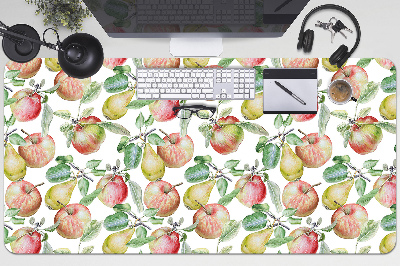 Sous-main bureau Pommes et poires