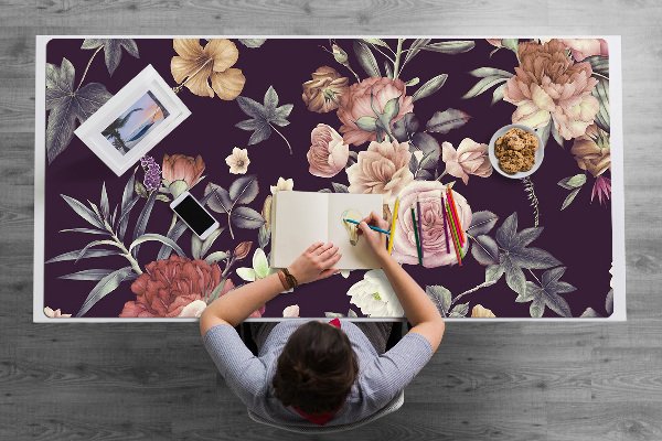 Tapis de bureau Fleurs de jardin