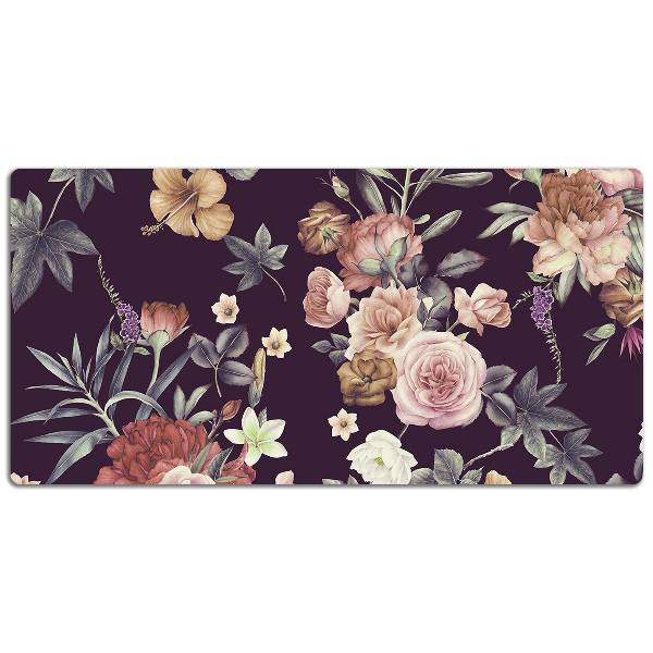 Tapis de bureau Fleurs de jardin