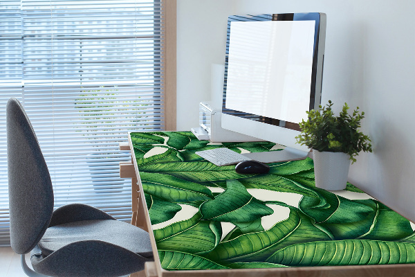 Protège bureau Feuilles botaniques