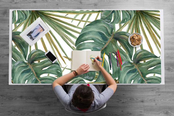 Sous-main bureau Plantes exotiques