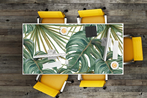 Sous-main bureau Plantes exotiques