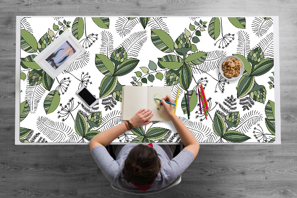 Tapis de bureau Modèle botanique