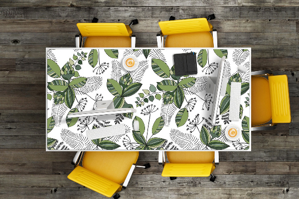 Tapis de bureau Modèle botanique