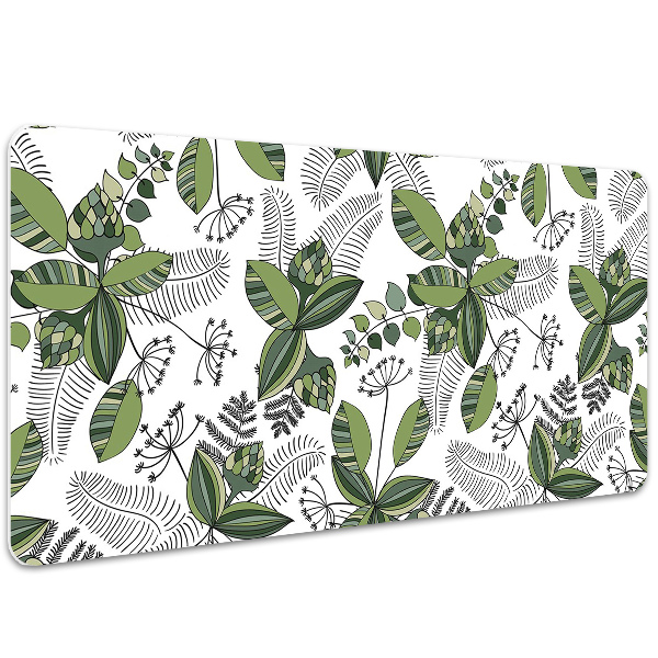 Tapis de bureau Modèle botanique