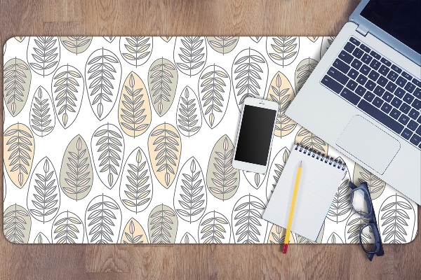 Sous-main bureau Feuilles. Graphiques