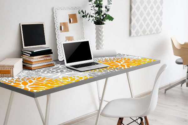 Sous main de bureau Chrysanthèmes