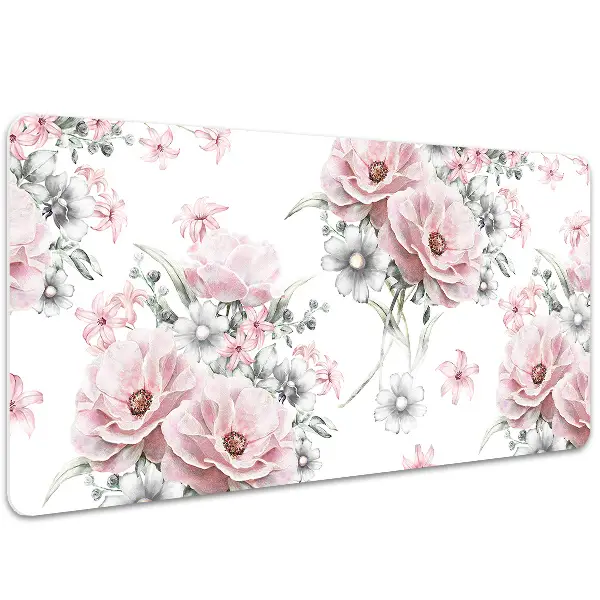 Sous main de bureau Fleurs