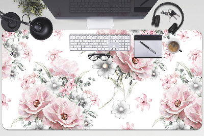 Sous main de bureau Fleurs