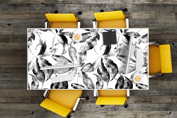 Tapis de bureau Feuilles peintes