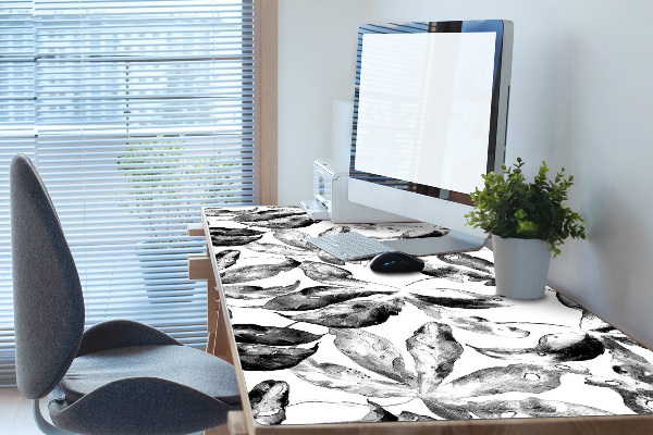 Tapis de bureau Feuilles peintes