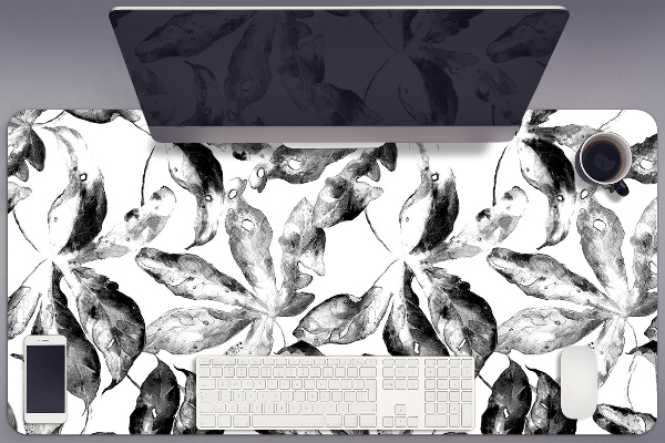 Tapis de bureau Feuilles peintes