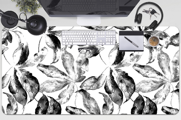 Tapis de bureau Feuilles peintes