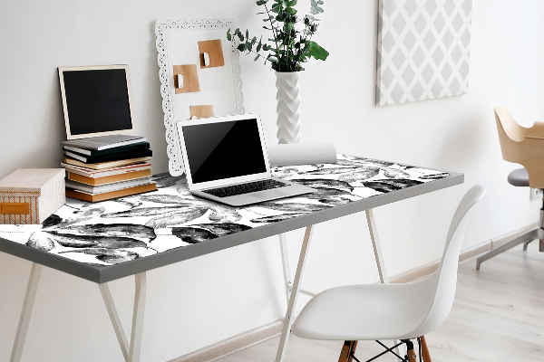 Tapis de bureau Feuilles peintes