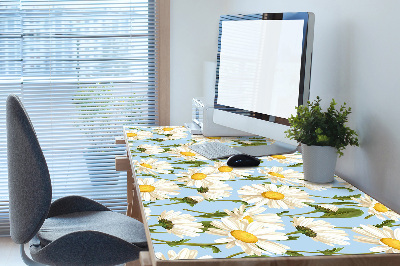 Tapis de bureau Fleurs de camomille