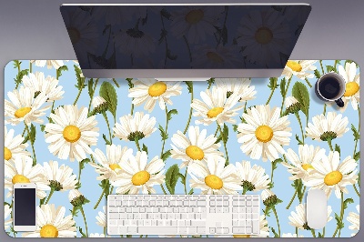 Tapis de bureau Fleurs de camomille