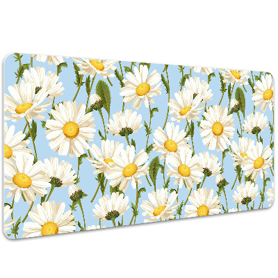 Tapis de bureau Fleurs de camomille