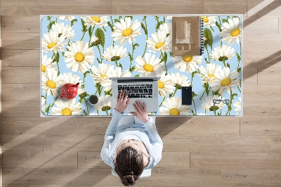 Tapis de bureau Fleurs de camomille