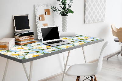 Tapis de bureau Fleurs de camomille