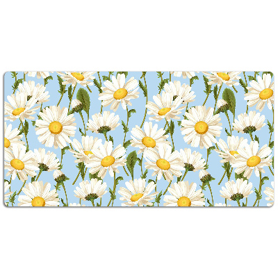 Tapis de bureau Fleurs de camomille