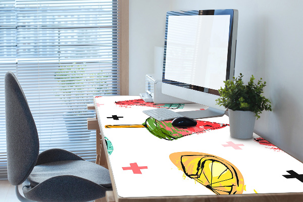 Tapis de bureau Watermon sur un bâton