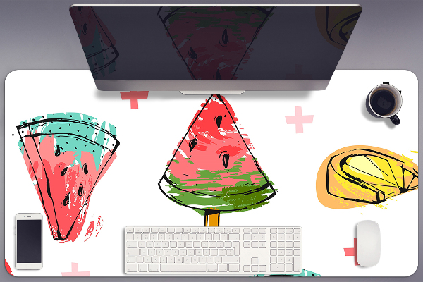 Tapis de bureau Watermon sur un bâton