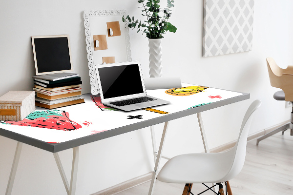 Tapis de bureau Watermon sur un bâton