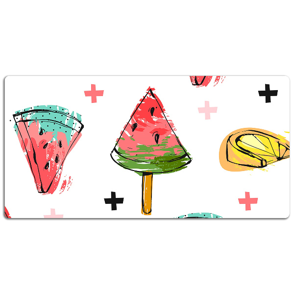 Tapis de bureau Watermon sur un bâton