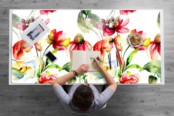 Sous main de bureau Fleurs sauvages