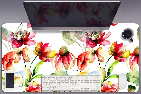 Sous main de bureau Fleurs sauvages