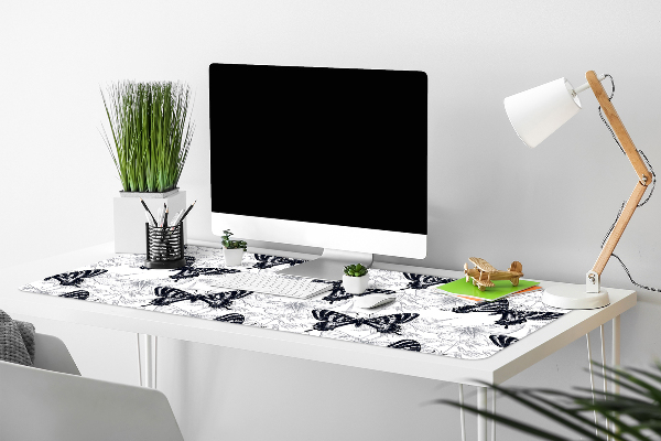 Sous-main bureau Dessiner des papillons