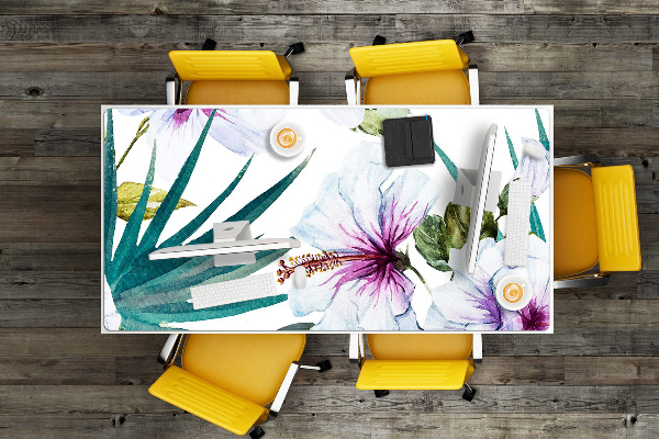 Sous-main bureau Nature tropicale