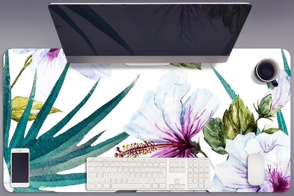 Sous-main bureau Nature tropicale