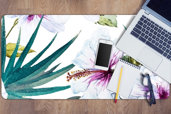 Sous-main bureau Nature tropicale