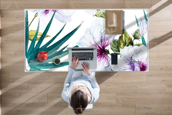 Sous-main bureau Nature tropicale