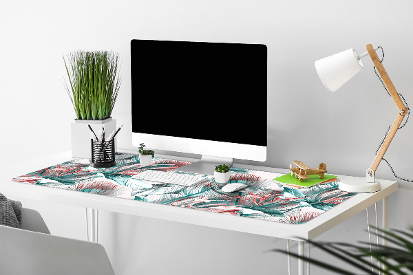 Sous-main bureau Dessin tropical