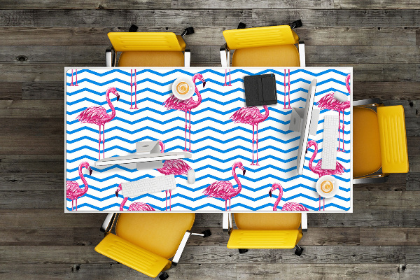 Sous main de bureau Flamants