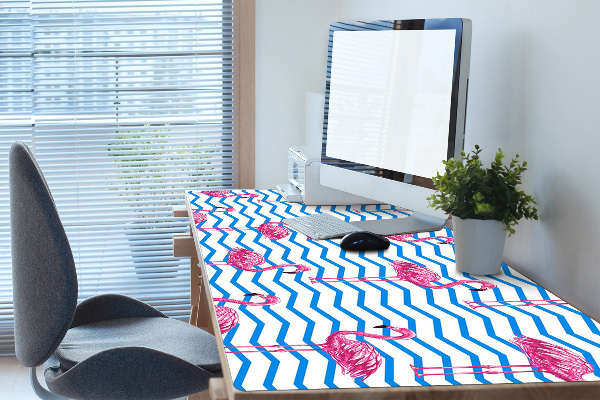 Sous main de bureau Flamants