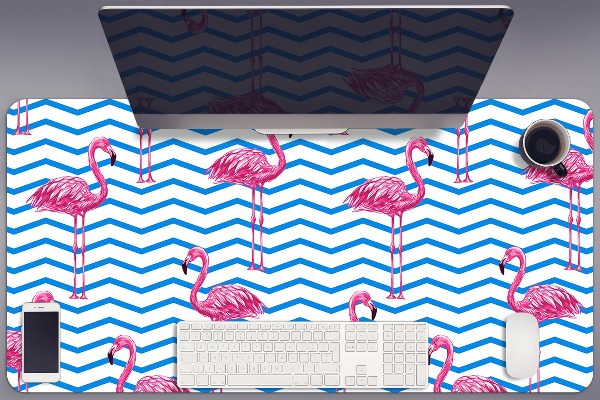 Sous main de bureau Flamants