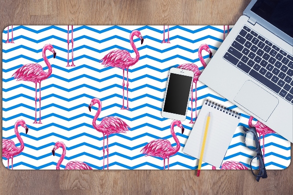 Sous main de bureau Flamants