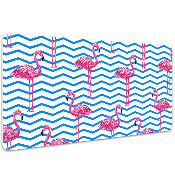 Sous main de bureau Flamants