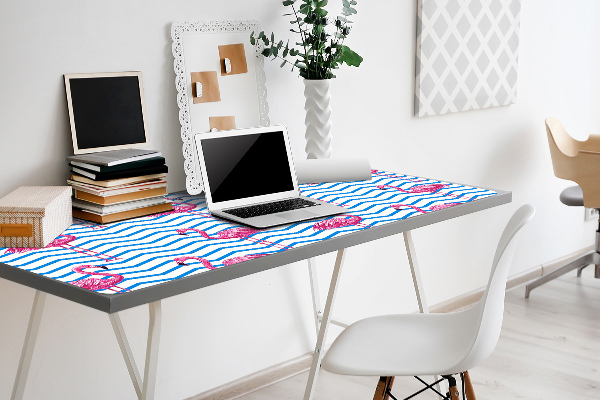 Sous main de bureau Flamants