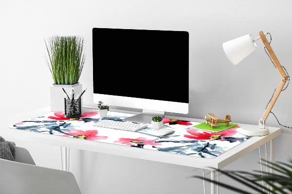 Tapis de bureau Modèle de fleur