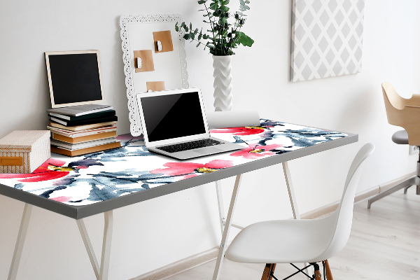 Tapis de bureau Modèle de fleur