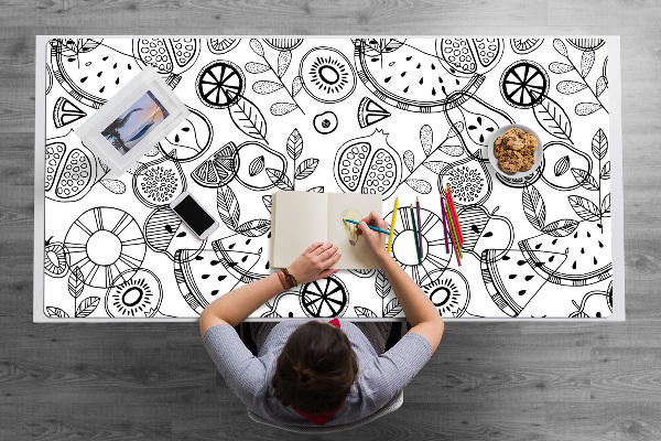 Sous main de bureau Fruit