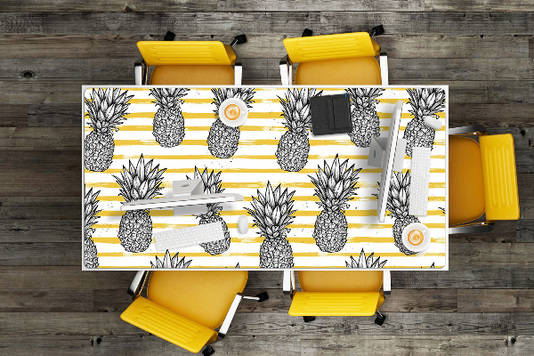Sous main de bureau Ananas