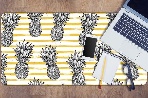 Sous main de bureau Ananas